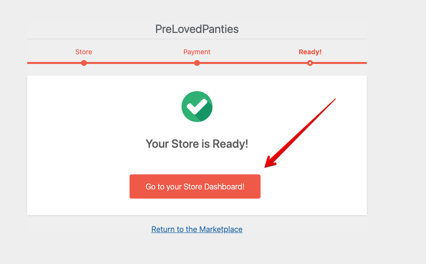 Registrierung abgeschlossen